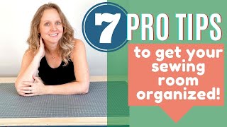 Get Your Sewing or Craft Room Organized!
