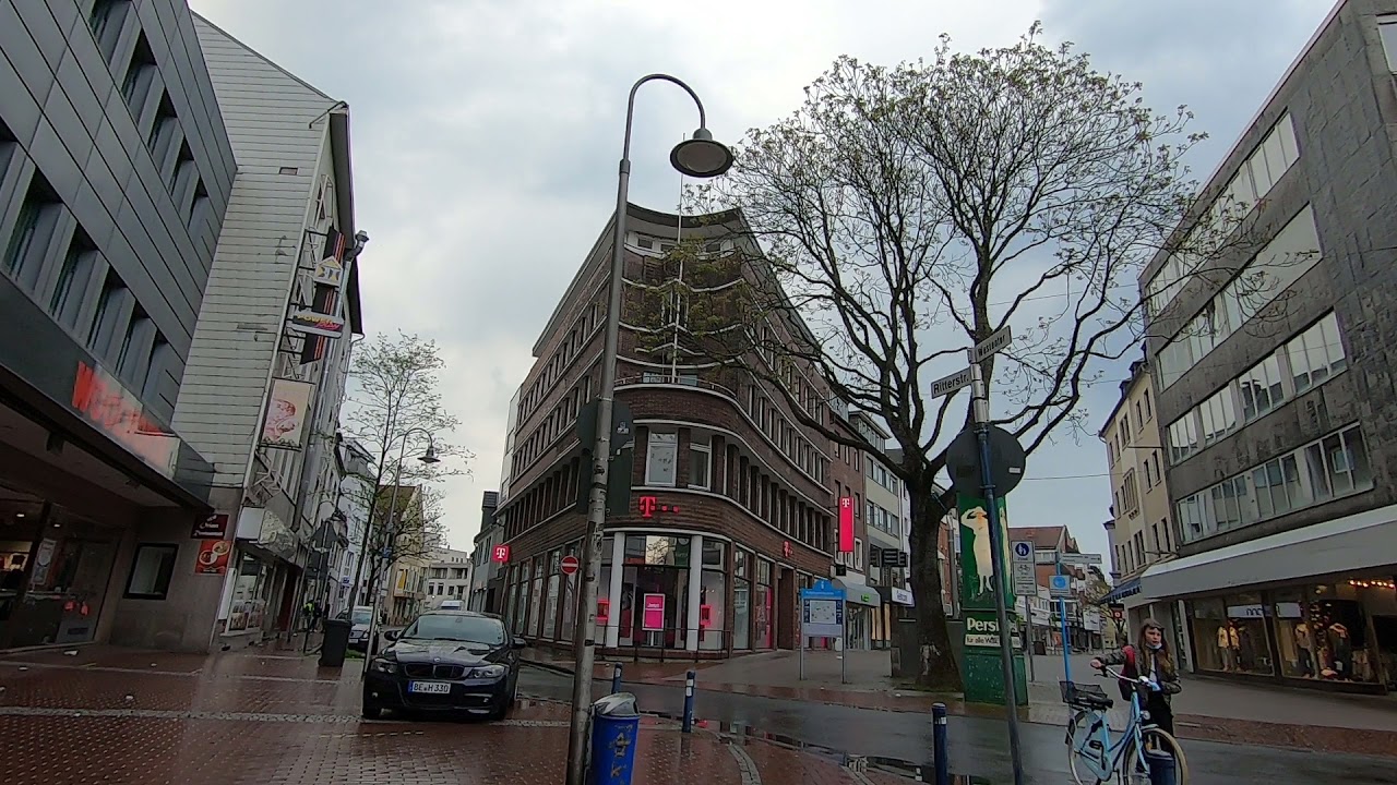 WALKING in Hamm (LOCKDOWN) GERMANY 4K - Hamm City Walk - Spaziergang Hamm Innenstadt - MARCHE Hamm !