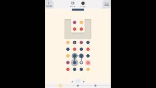 TwoDots: Level 53 (No Power-ups) Walkthrough (Two Dots)