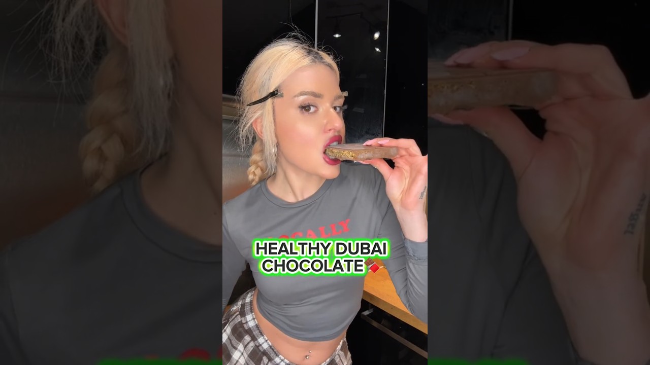 Healthy Dubai Chocolate Recipe 🍫💚