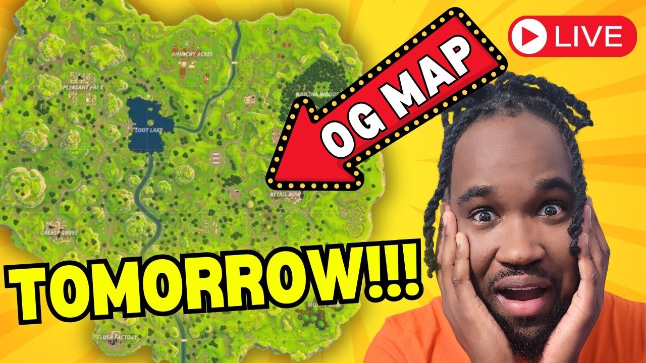 Fortnite Og Map Tomorrow Use Code Prospering Youtube 