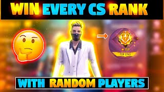 How to Win Every Cs Rank with Random 😱 | Cs rank tips and tricks | Best character skill for cs rank