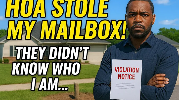 HOA Removed My Mailbox — They Didn’t Know My Cousin Runs the Postal Service