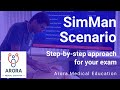 Simman scenario step by step demonstration  plab 2 ukmla  simman case