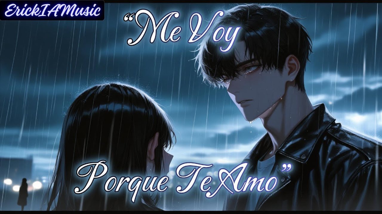 “Me Voy Porque Te Amo” ‐ Rock Dark | ErickIAMusic |