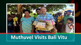 Muthuvel Visits Bali Vitu