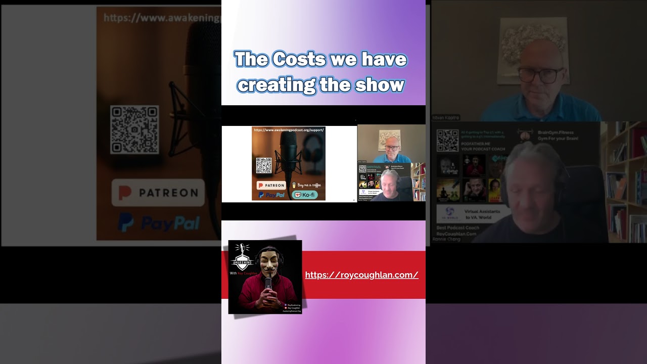 The Costs we have creating the show