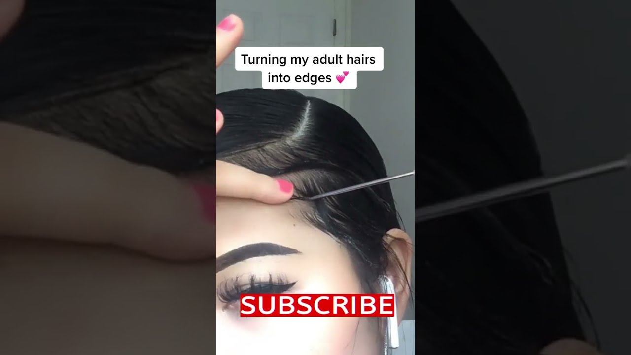 How To Make Hair Edges Hairstyles Baby SUBSCRIBE