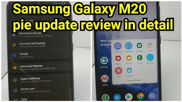 Samsung Galaxy M20 Android pie update full tutorial
