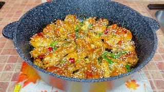 Вкусная Жареная Курица по-корейски. Главный секрет жареной курицы в корейском соусе.