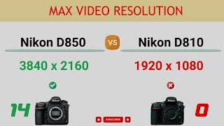 Nikon D850 Vs Nikon D810 Comparison 24 Reasons To Buy The D850 And 3 Reasons To Buy The D810