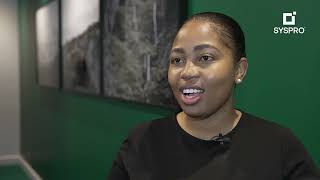 Electra Mining Africa 2022 | Palesa Moshidi, Marketing Communications Specialist at SYSPRO