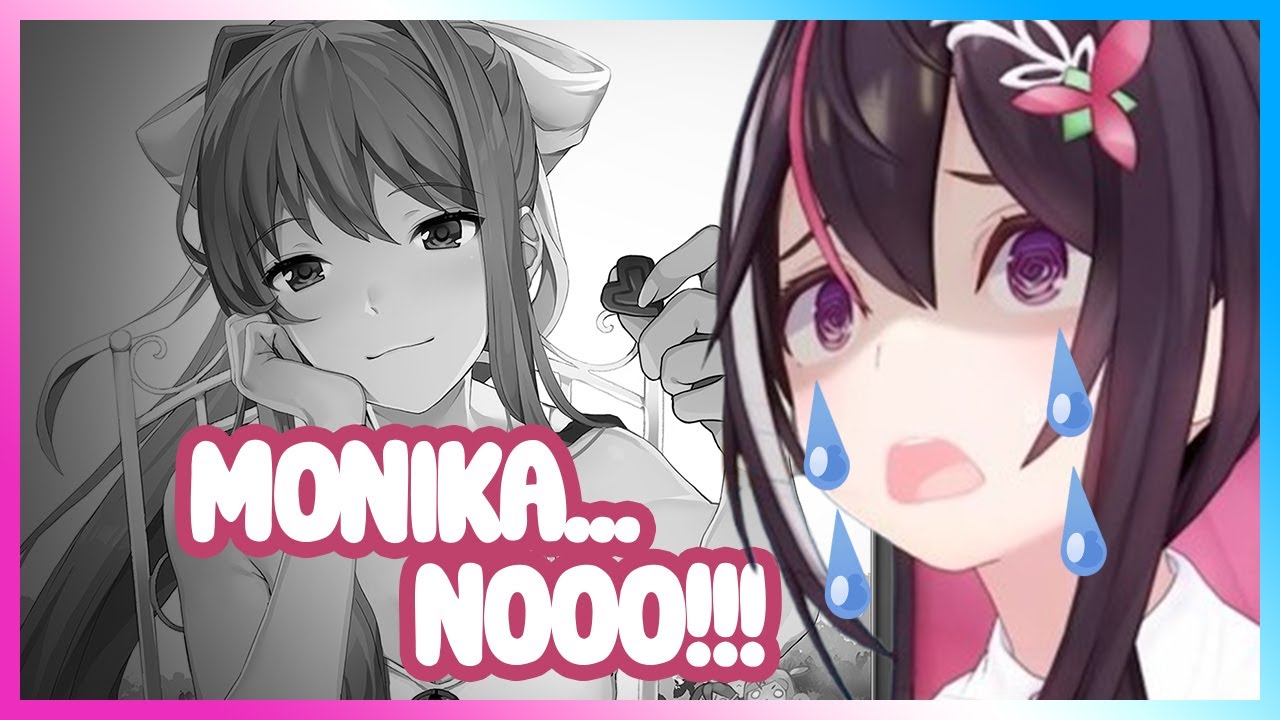 AZKi’s Guilt Trip After Deleting Monika | Hololive Sub Eng