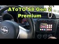 ATOTO S8 Gen 2 Premium Stereo w/ Reverse Camera Installation & Review