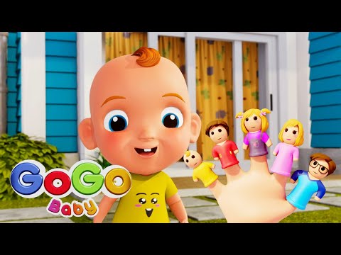 The Finger Family Song | GoGo Baby Nursery Rhymes & Songs For Children