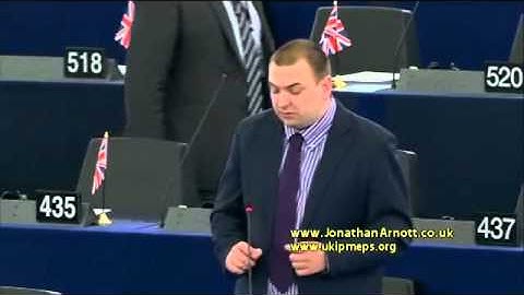 UKIP MEP Jonathan Arnott "The EU is spending too much"