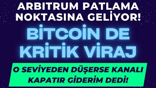 Bitcoin O SEVİYEDEN AŞAĞI İNMEYECEK! ARBITRUM YATIRIMCILARI NEREDE ? 2 Mayıs 2024 Kripto Para Analiz