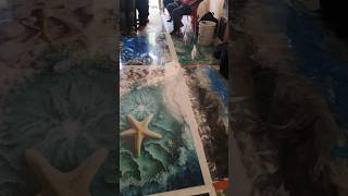 🏠 Modern 3D Floor Design Ideas✨ Amazing Epoxy Flooring Work Viral Video#epoxy #epoxy