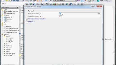 20  Forecasting using ARMA models