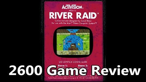 River Raid Atari 2600 Review - The No Swear Gamer Ep 192