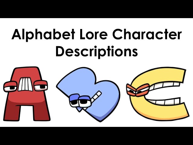 Alphabet Lore Fan Character Descriptions: K-P : r/alphabetfriends