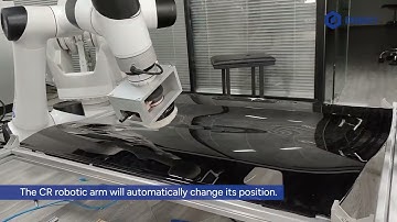 Dobot CR Car roof surface sanding and polishing