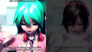 Download lagu 【VOCALOIDカバー】Kimi no Taion【君の体温】「Miku Meiko V3」