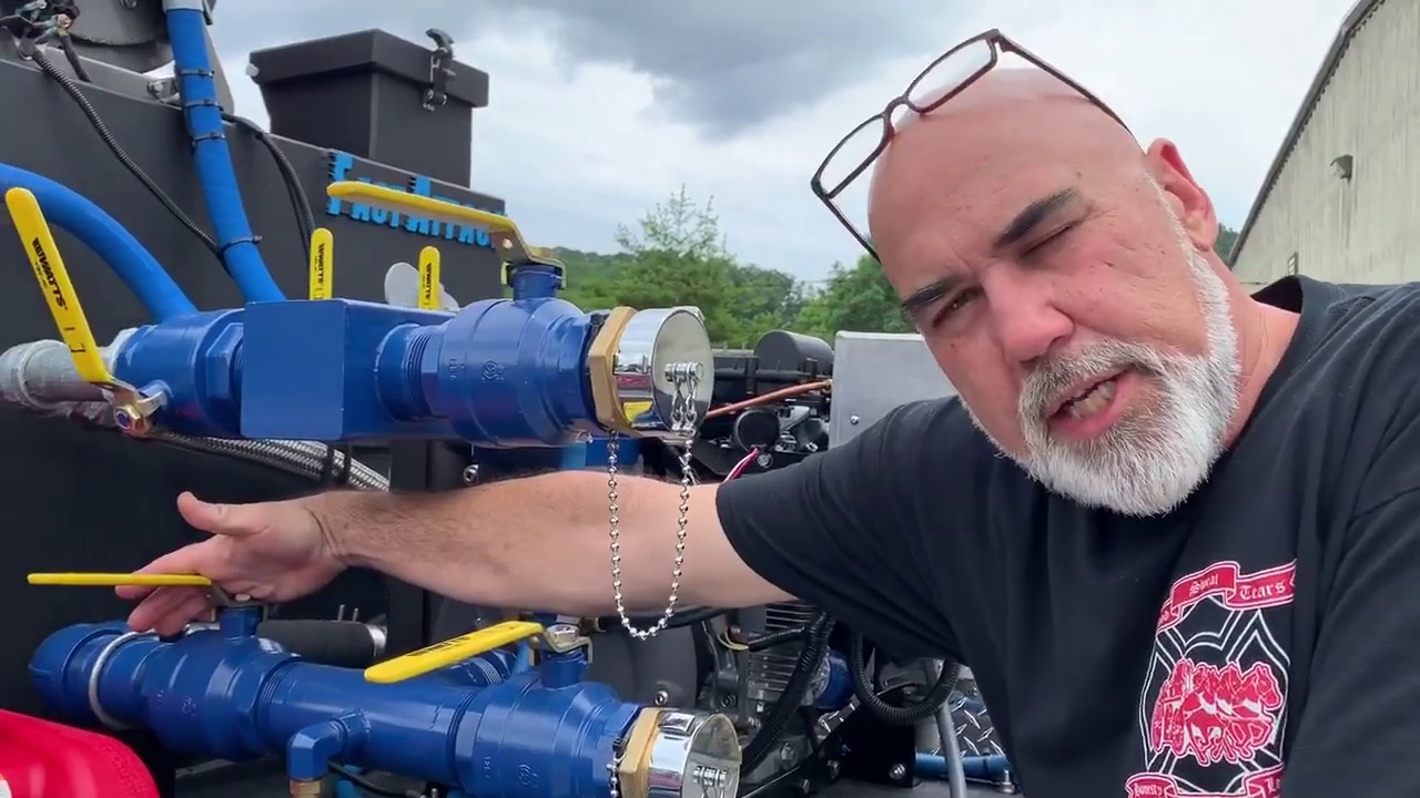 Mcminn County Brush Trucks- How to set up your new fire pump (Part 2)