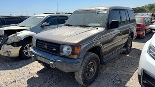 This 1993 Mitsubishi Montero is $650 Buy it Now at Copart!
