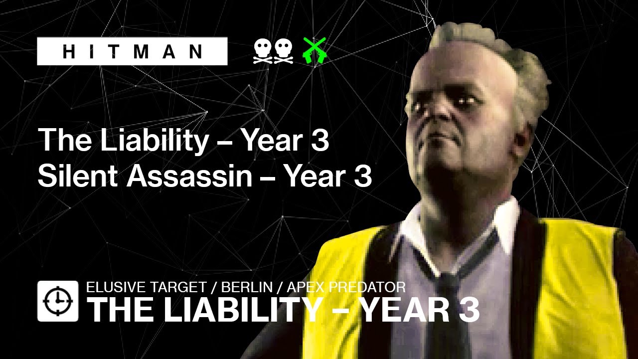 HITMAN | Elusive Target | The Liability Year 3 — No loadout, Silent Assassin