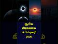 சூரிய கிரகணம் | Solar Eclipse | Sooriya Graganam | Planet #shorts