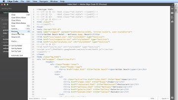 Edge Code CC und Brackets Tutorial: Dateien verwalten |video2brain.com