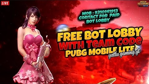 Pubg Mobile Lite matching live | join team code | Season 17 Rank push