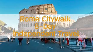 Rome 8-Day Travel Guide 🇮🇹 City Walk Itinerary + Vatican + Colosseum + Hidden Tips