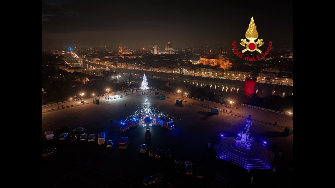 FIRENZE - NATALE 2023 VIGILI DEL FUOCO