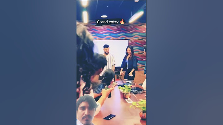 Virat Kohli Anushka Sharma Grand entry in Puma office 😍#viratkohli