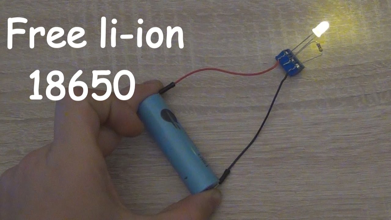 How to get free li-ion batteries?