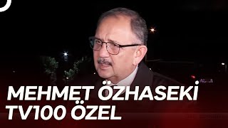 Çevre, Şehircilik ve İklim Değişikliği Bakanı Mehmet Özhaseki | TV100 Özel