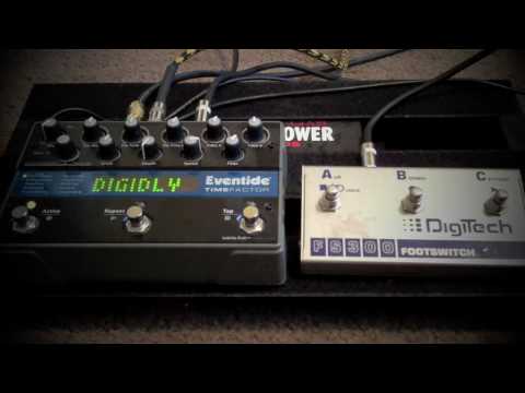 Eventide Timefactor Repeat Function Demo