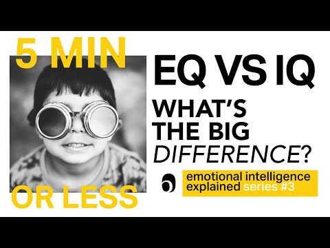 EQ vs IQ：もっと重要なことは何ですか？心の知能指数の説明＃3