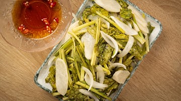 Cách Muối Dưa Cải Củ Trắng - Công Thức Pha Nước Muối Dưa Vừa Vị | Cook béo