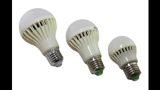 LED Bulbs 12W &#39;econom&#39;, smd leds 5730. Warm and cool white. Светодиодная лампочка 12Вт эконом.