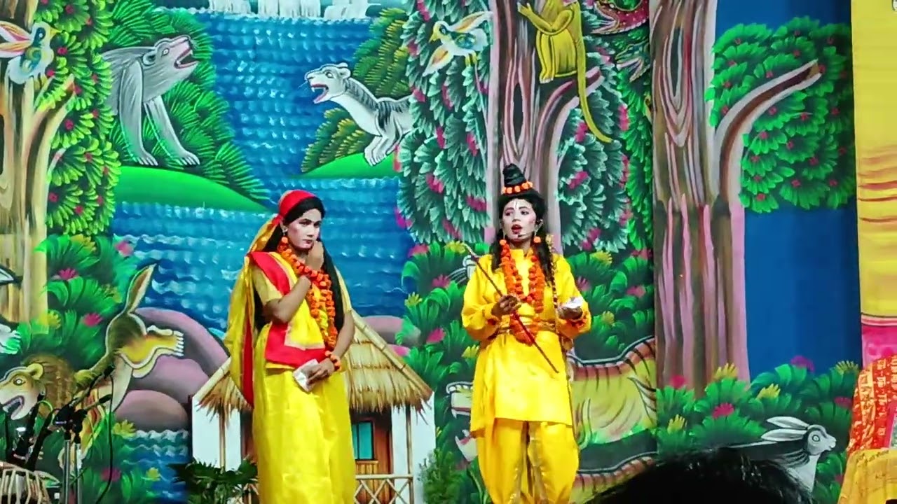 #Pahadi Ramlila #भैया लक्ष्मण ने खींची लक्ष्मण रेखा 