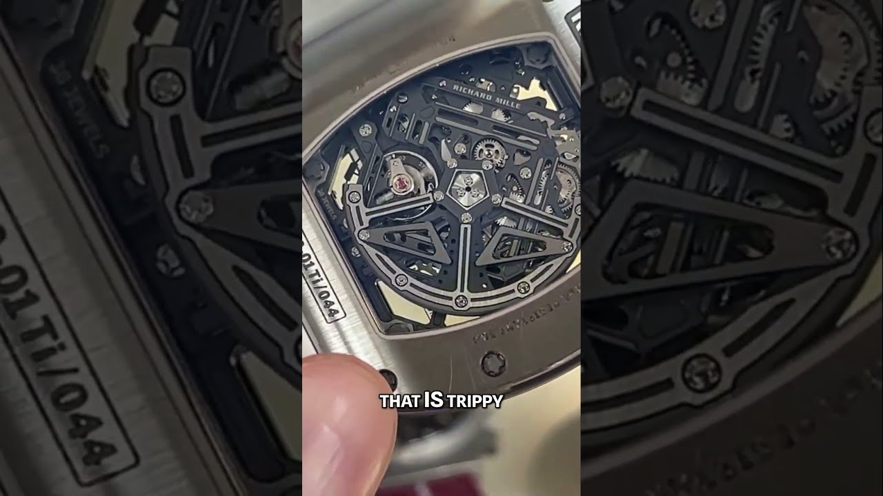 This Richard Mille Has A Pentagon Rotor RM 030 Titanium