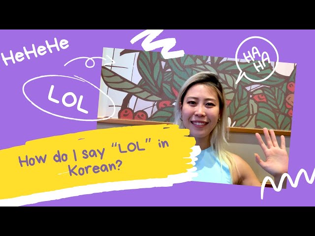 How to Say Lol in Korean (ㅋㅋㅋ) - Learn Korean with Fun & Colorful  Infographics