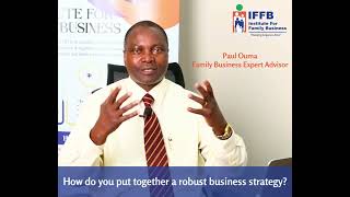 How do you put together a robust business strategy
