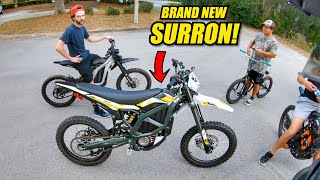 THE NEW Surron ULTRA BEE FIRST RIDE!