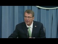 Carter on the Counter-ISIL Campaign