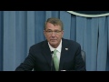 Carter on the Counter-ISIL Campaign