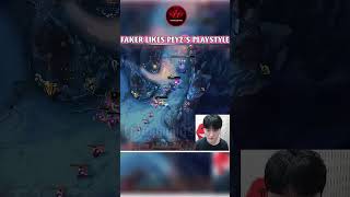 🔥 FAKER IS IMPRESSED BY PEYZ – THIS IS RARE😱 #shorts #T1WIN #T1Fighting #SKTT1